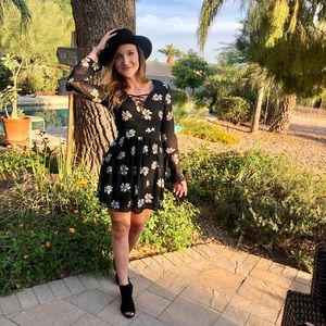 Lispsy London floral dress.